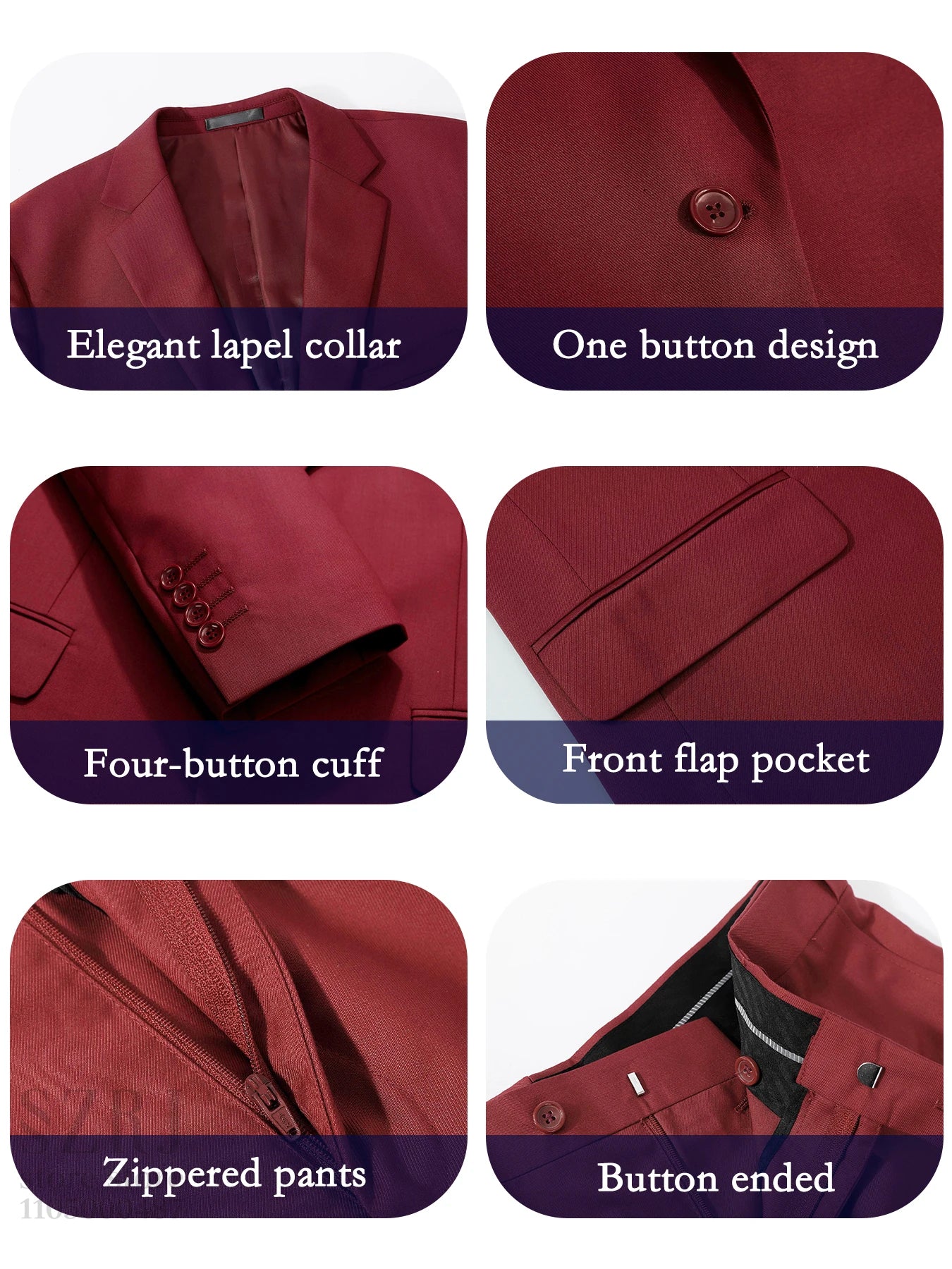 Four Piece Suit Set